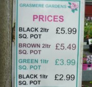 Plant prices