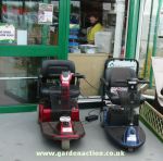 Wheel chairs for the disabled at this garden centre