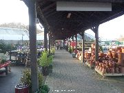Covered outdoor area at Wolseley Garden Centre